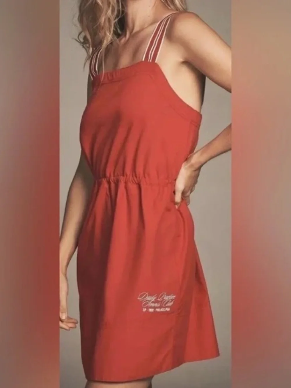 Daily Practice x Anthropologie Passing Shot Sleeveless Mini Dress Sz XS NWT - Picture 7 of 14